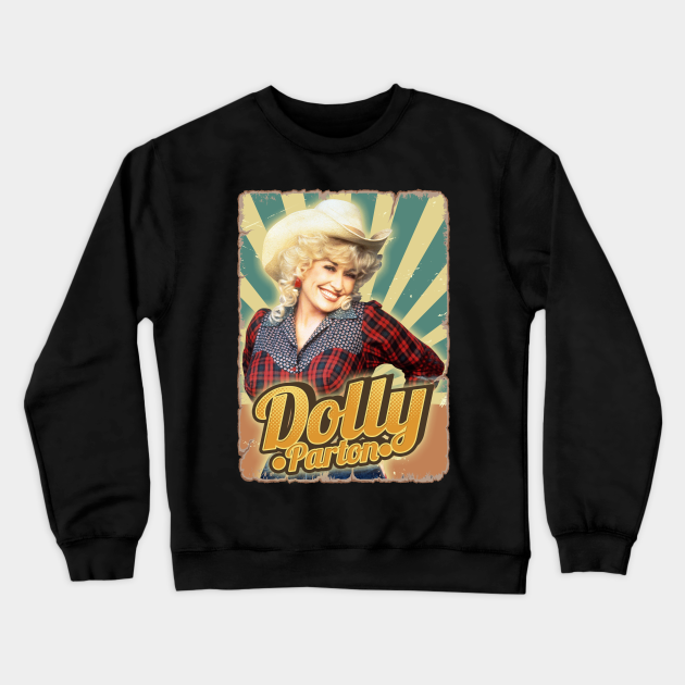 Dolly Queen Parton Dolly Parton Crewneck Sweatshirt TeePublic